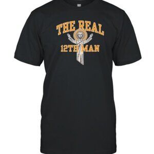 Notre Dame Fighting Irish The Real 12th Man Football College Pride Fan Tee 91